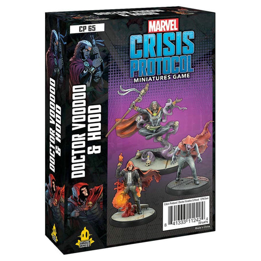 Image of Marvel Crisis Protocol Game Doctor Voodoo & Hood Expansion ASMCP65