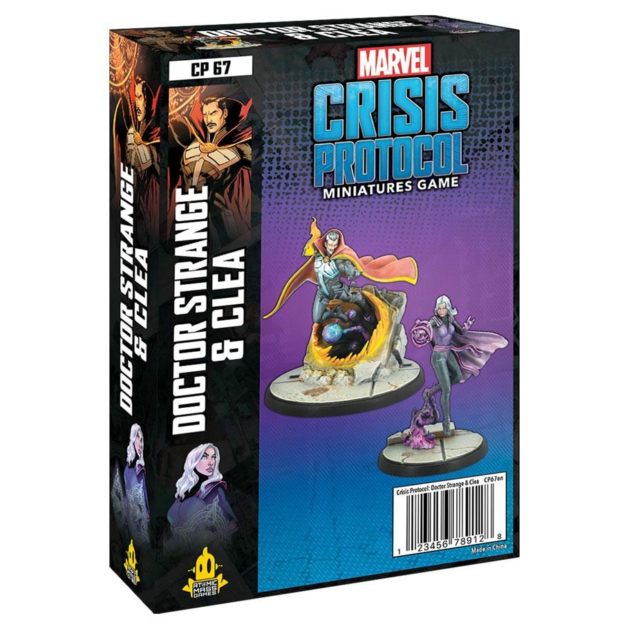 Image of Marvel Crisis Protocol Game Doctor Strange & Clea Expansion ASMCP67