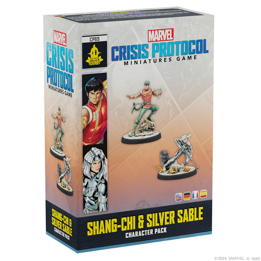 Image of Marvel Crisis Protocol Shang-Chi & Silver Sable Character Expansion ASMCP69