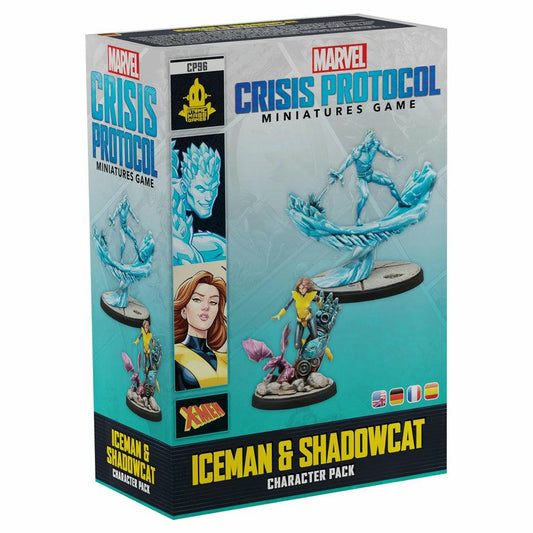 Image of Marvel Crisis Protocol Miniatures Game Iceman & Shadowcat Character Pack