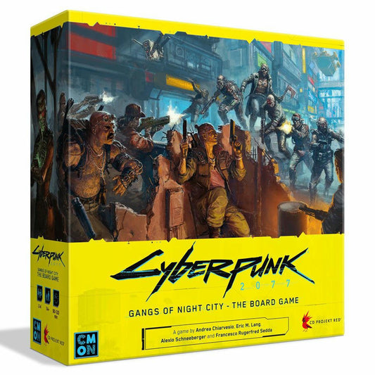 Image of Cyberpunk 2077 Games of Night City Board Game by CMON ASMCPG001