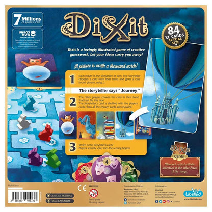 Image of Dixit - A Picture is Worth a Thousand Words game by Asmodee ASMDIX01N Updated