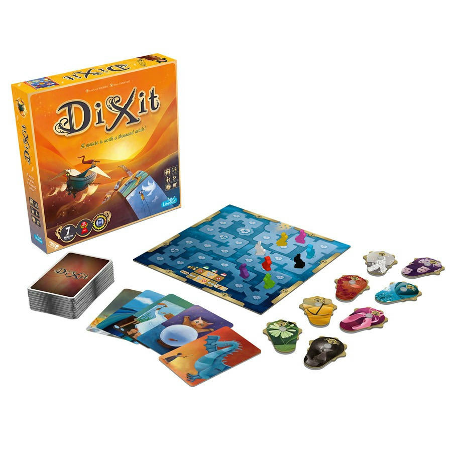 Image of Dixit - A Picture is Worth a Thousand Words game by Asmodee ASMDIX01N Updated