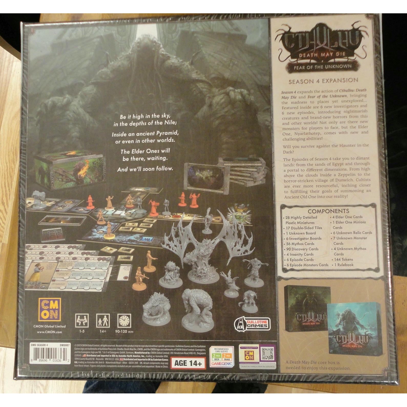 Image of Cthulhu: Death May Die Fear of the Unknown Season 4 Four Expansion
