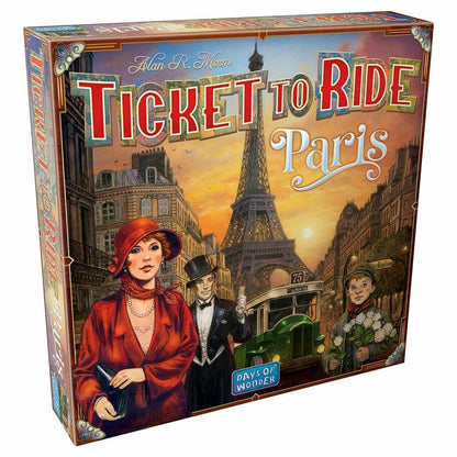 Image of Ticket to Ride: Paris Stand-Alone Board Game by Days of Wonder ASMDOW720066