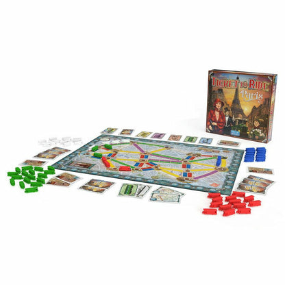 Image of Ticket to Ride: Paris Stand-Alone Board Game by Days of Wonder ASMDOW720066