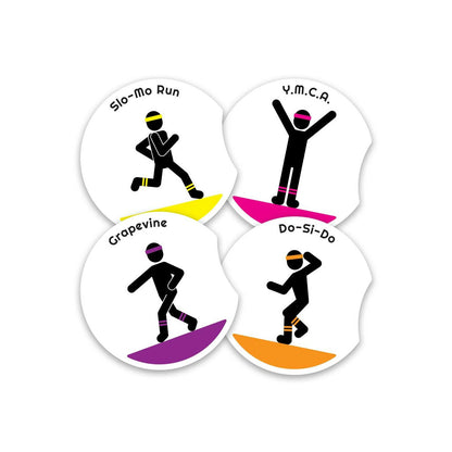 Image of Don't Sweat It party game of mis-matched move by Asmodee ASMDS01