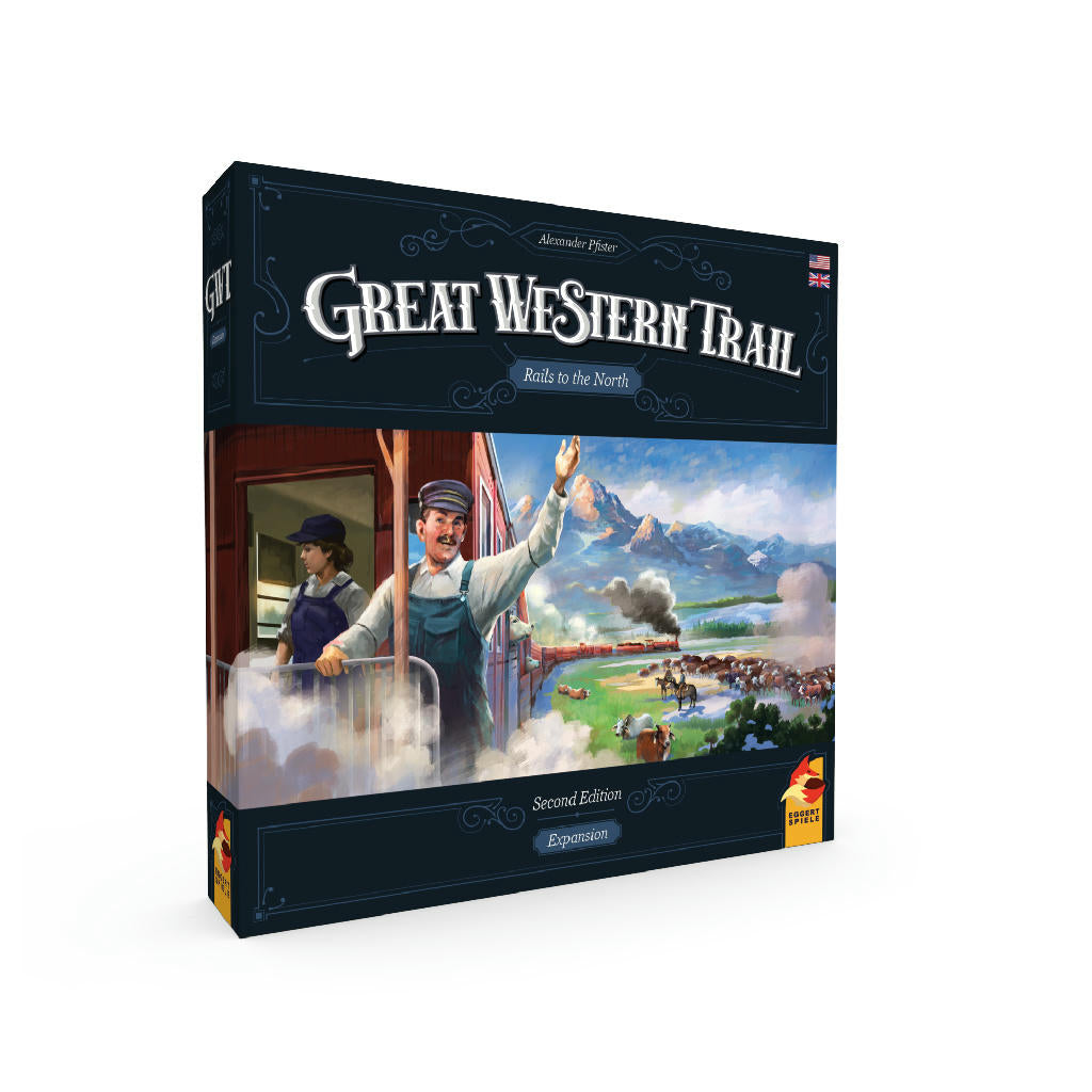 Image of Great Western Trail 2nd Edition Board Game: Rails to the North Expansion