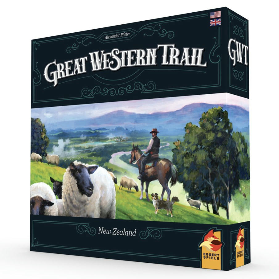 Image of Great Western Trails New Zealand Board Game ASMESG50180EN