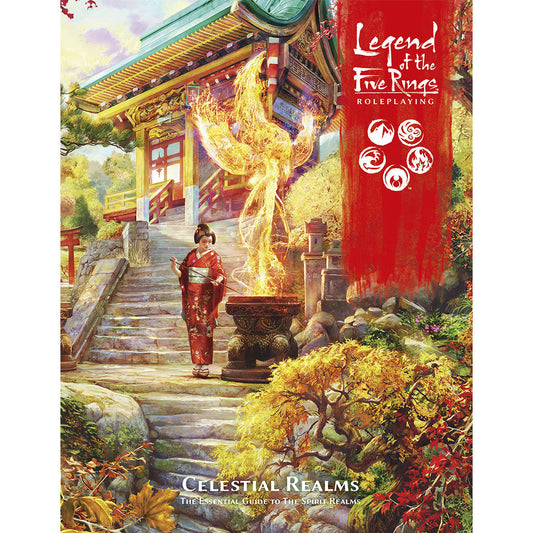 Image of Legend of the Five Rings RPG Celestial Realms Sourcebook by Edge Studios