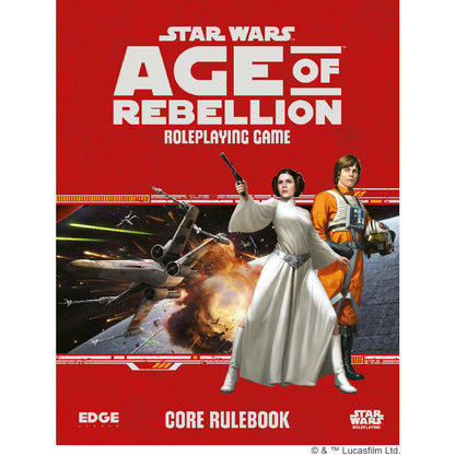 Image of Star Wars Age of Rebellion RPG: Core Rulebook ASMESSWA02EN