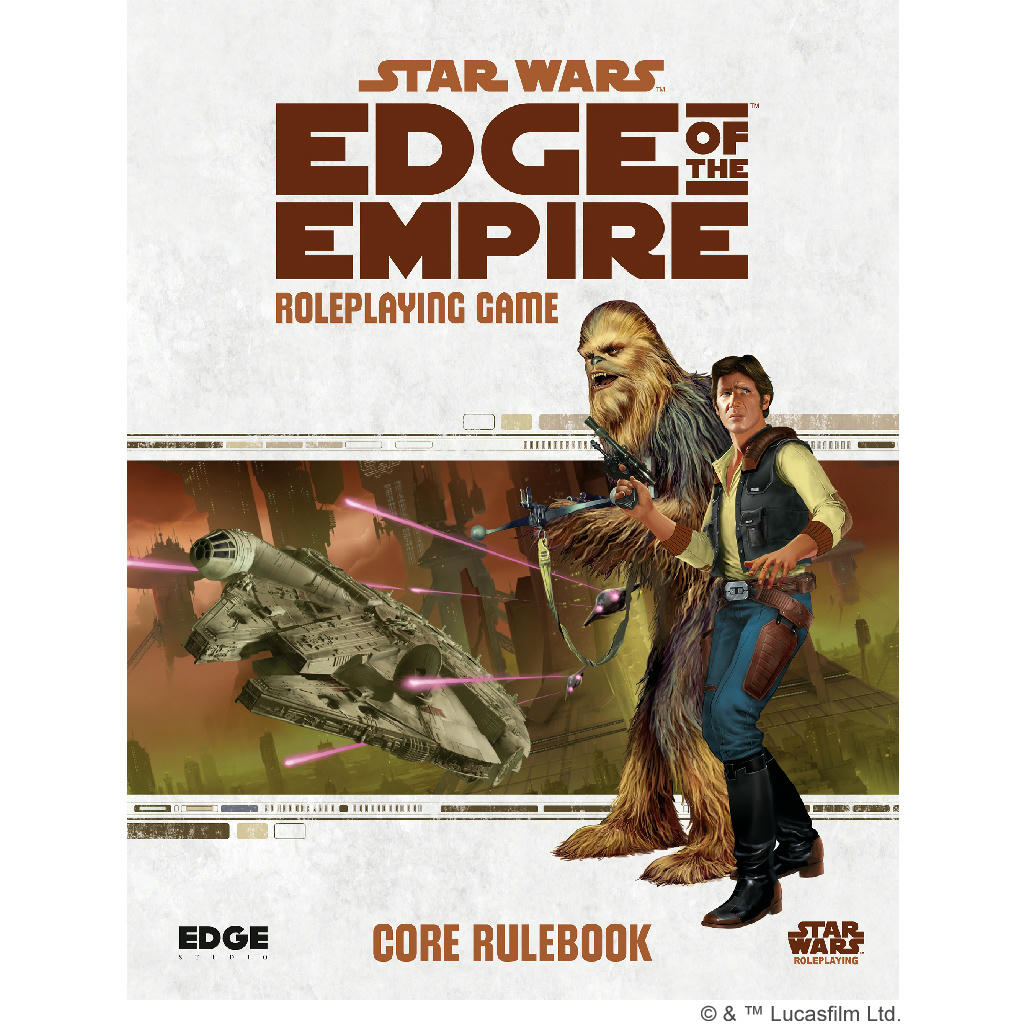 Image of Star Wars Edge of Empire RPG Hardcover Core Rulebook ASMESSWE02EN