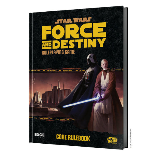 Image of Star Wars Force and Destiny Role Playing Game RPG Core Rulebook ASMESSWF02EN