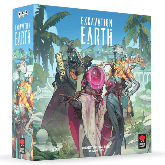 Image of Excavation Earth Board Game by Mighty Boards/Asmodee ASMEXE01