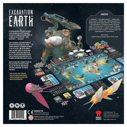 Image of Excavation Earth Board Game by Mighty Boards/Asmodee ASMEXE01