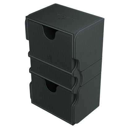 Image of Gamegenic Black Stronghold 200+ Deck/Card Storage Box ASMGG2025