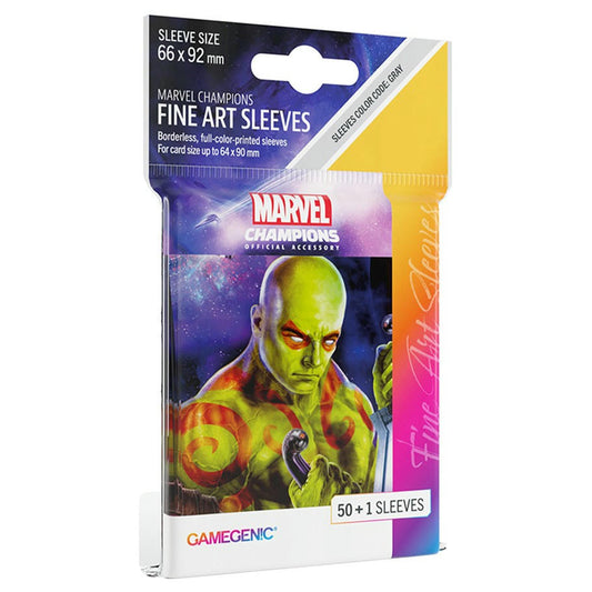 Image of Drax Art Matte Standard Game Sleeves 62x94mm (50) GameGenic AASMGGS15018ML