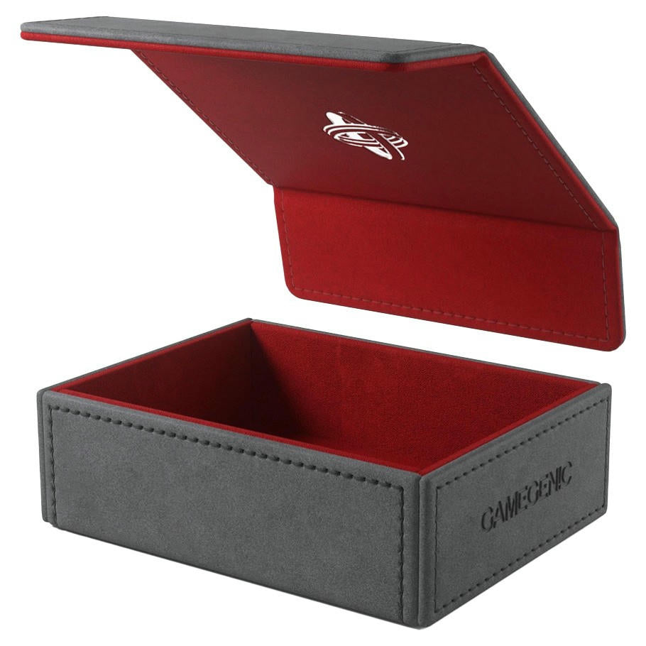 Image of Gamegenic Gray/Red Token Keep Token/Game CArd Storage Box ASMGGS20152ML