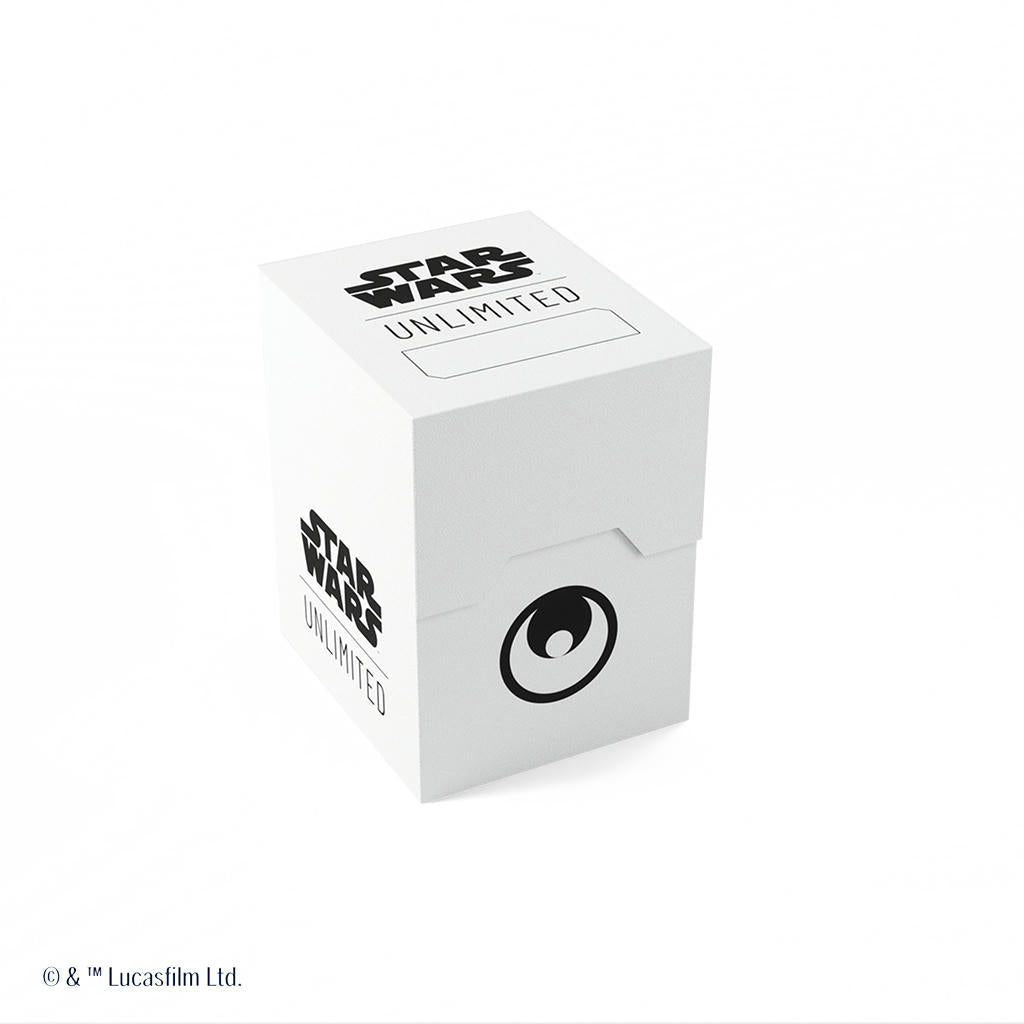 Image of Star Wars Unlimited White/Black Fighter Soft Crate Deck Box ASMGGS25110ML