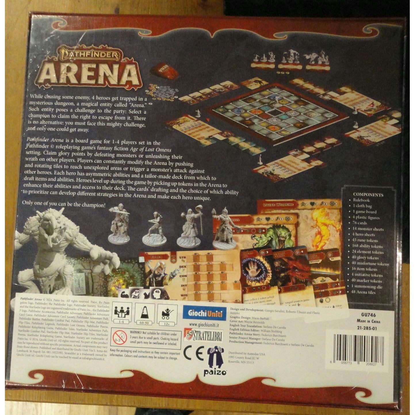 Image of Pathfinder Arena Board Game Core Set ASMGU746