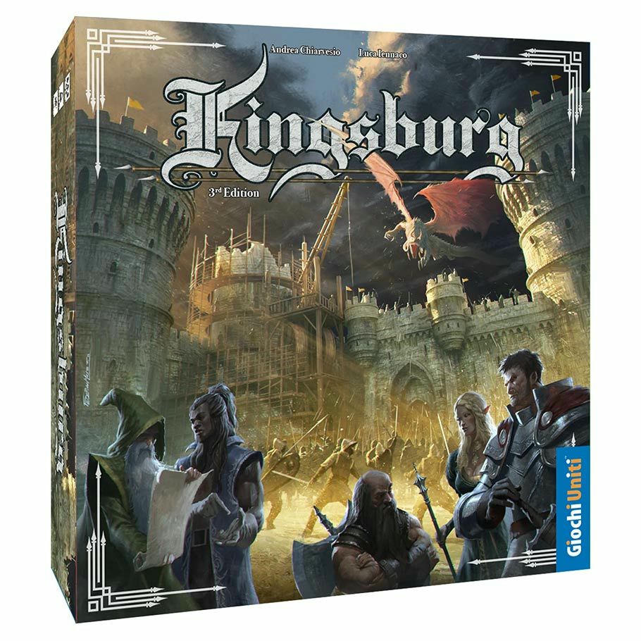 Image of Kingsburg Board Game 3rd Edition by Giochi Uniti ASMGU772