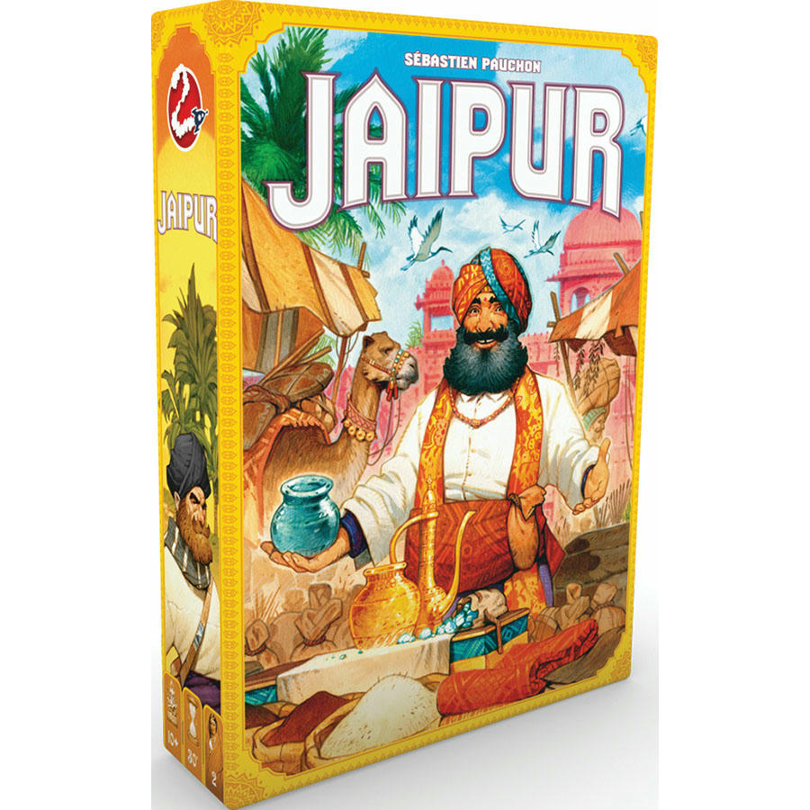 Image of Jaipur Card Game by Asmodee ASMJAIP01 2 Play, 30 Minis, 12+