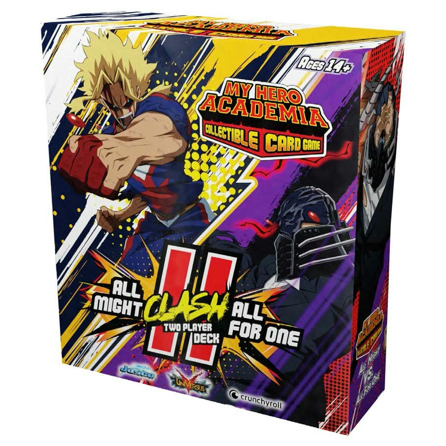 Image of Jasco My Hero Academia TCG 2-Player Clash Deck All Might vs All for One