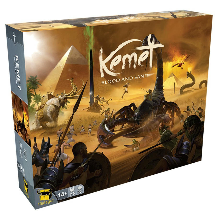 Image of Kemet Board Game: Blood and Sand Expansion by Asmodee/Matagot ASMKEM101