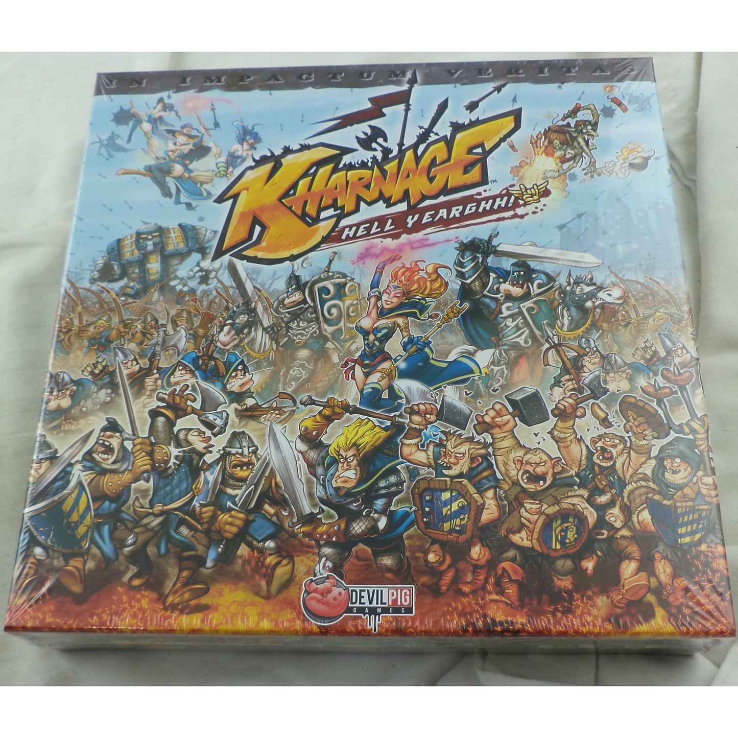 Image of Kharnage Board Game by Devil Pig Games ASMKHR01 2-4 play, 14+, 20 Mins