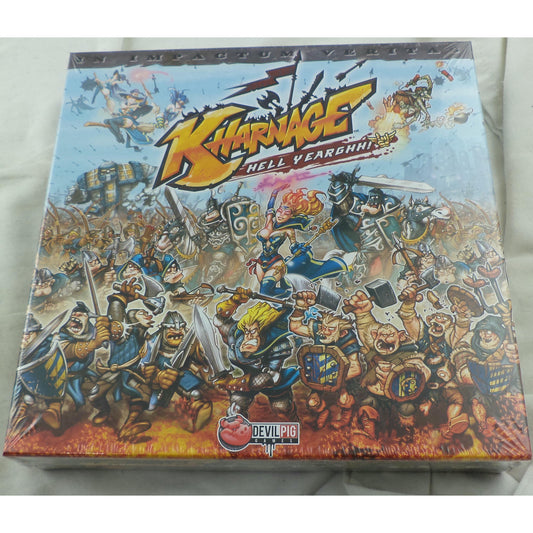 Image of Kharnage Board Game by Devil Pig Games ASMKHR01 2-4 play, 14+, 20 Mins