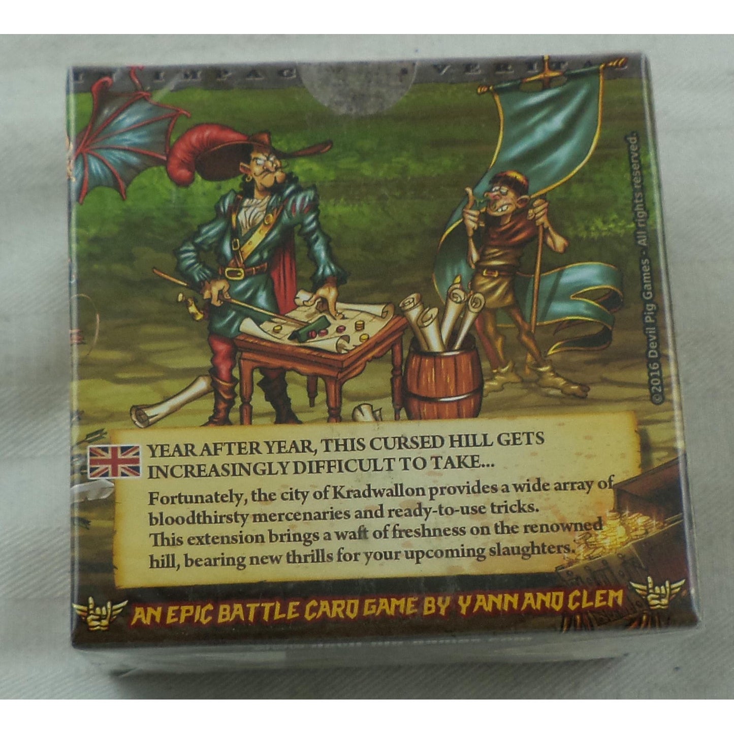 Image of Kharnage Board Game: Tricks & Mercenaries Expansion by Devil Pig Games ASMKHR03