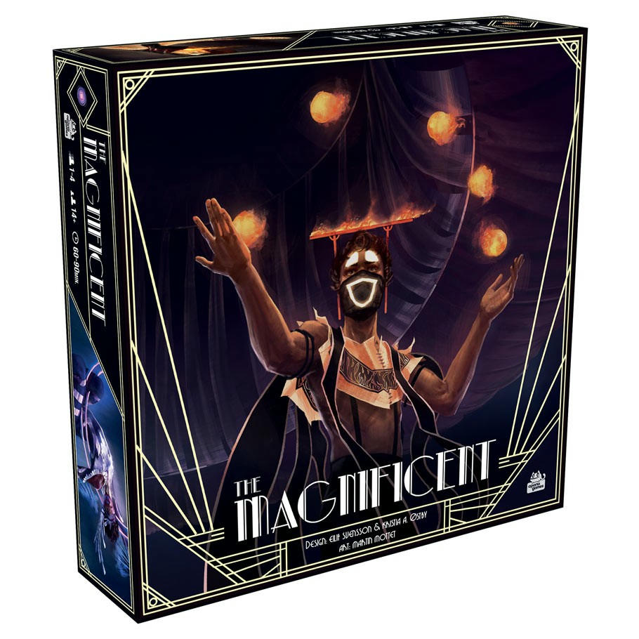 Image of The Magnificent Board Game by Asmodee ASMMAG01