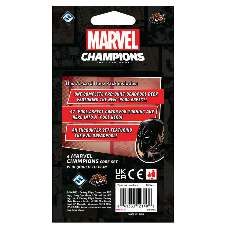 Image of Marvel Champions Card Game: Deadpool Hero Pack ASMMC44EN