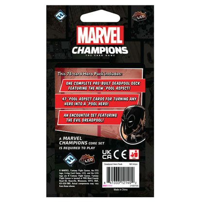 Image of Marvel Champions Card Game: Deadpool Hero Pack ASMMC44EN