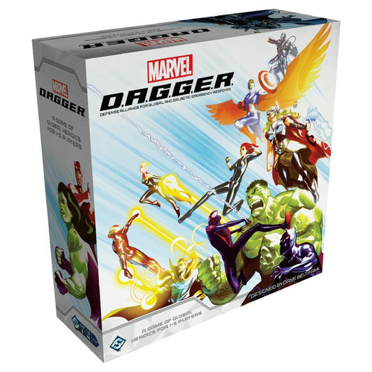 Image of Marvel Comics D.A.G.G.E.R. Board Game by Fantasy Flight Games ASMMD01EN