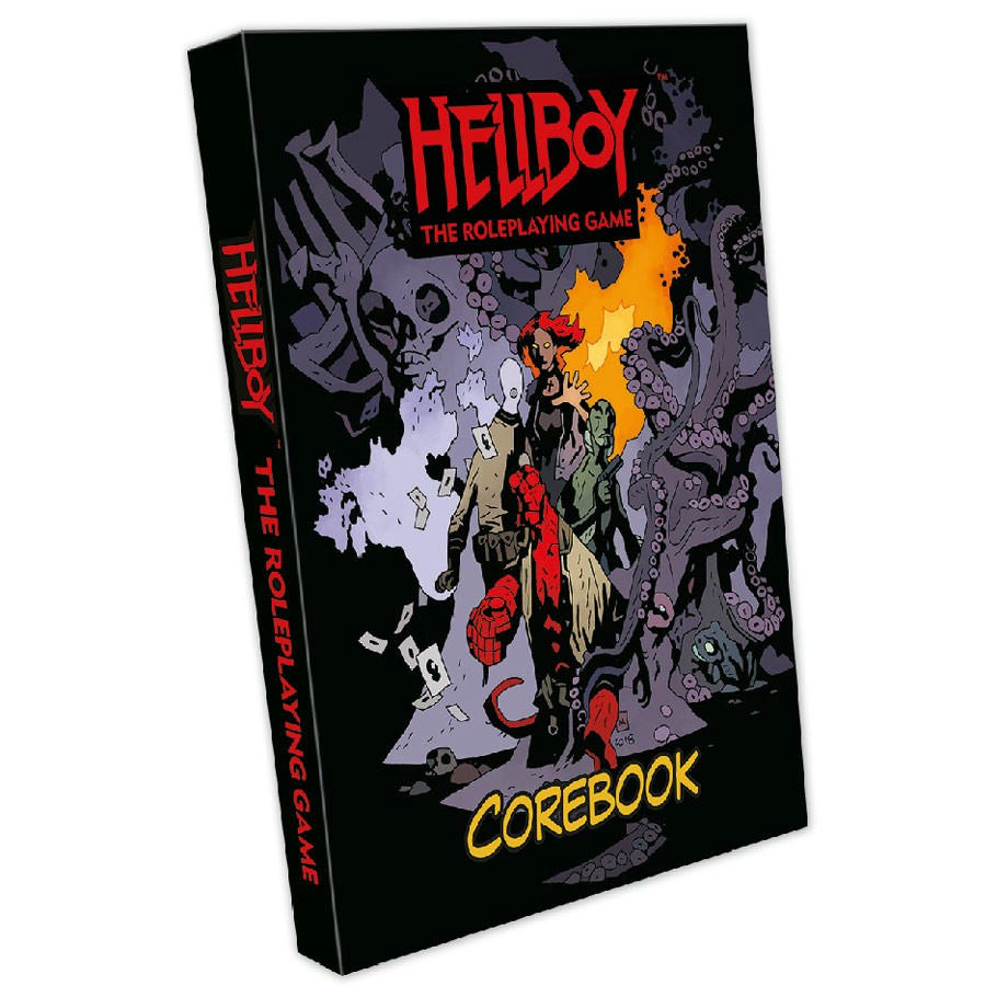 Image of Hellboy Roleplaying Game RPG Hardcover Core Rulebook ASMMGHB210