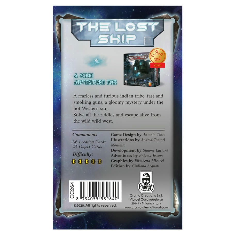 Image of Mystery House Board Game: The Lost Ship Expansion by Amodee ASMMHS03