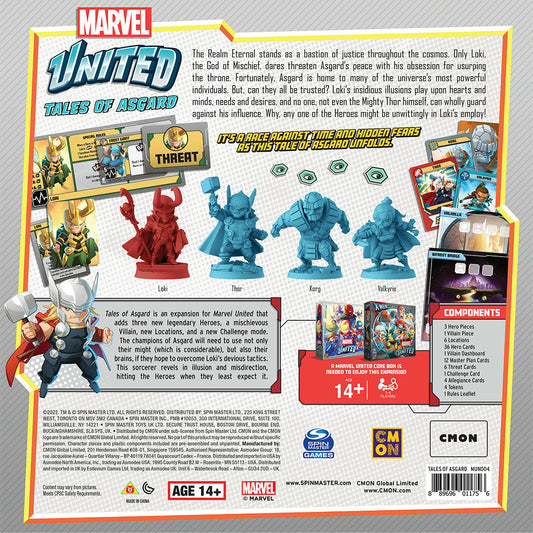Image of Marvel United: Tales of Asgard Expansion ASMMUN004
