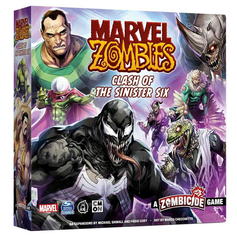 Image of Marvel Zombies: Clash of the Sinister Six Expansion ASMMZB006 Zombiecide 