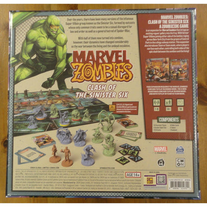 Image of Marvel Zombies: Clash of the Sinister Six Expansion ASMMZB006 Zombiecide 