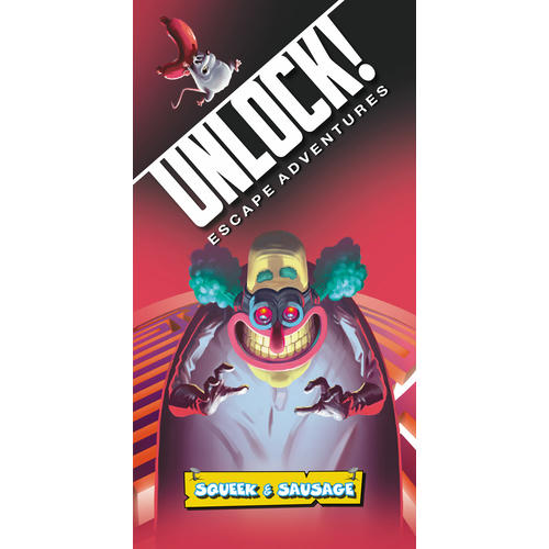 Image of Unlock! Escape Adventures - Squeek & Sausage Board Game ASMNLK02