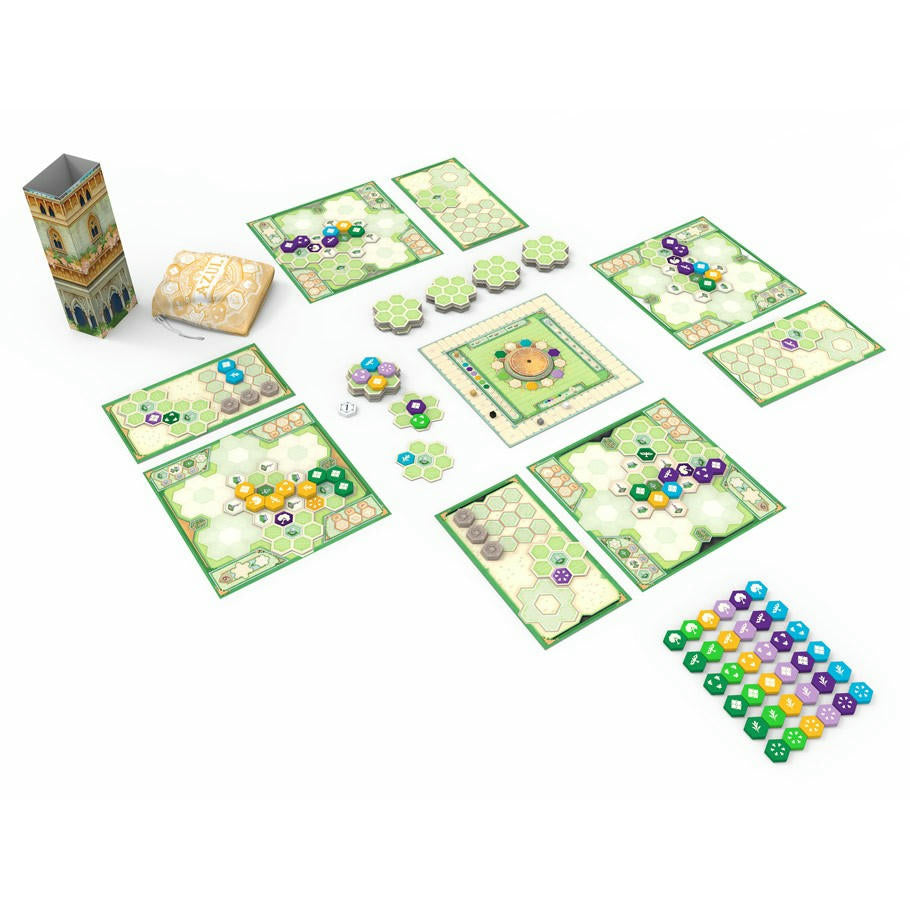 Image of Azul: Queen's Garden board game by Next Move Games ASMNM60090