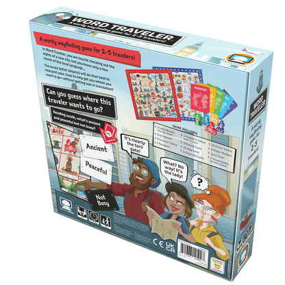 Image of Word Traveler A Wordy Wayfinding Board Game for 2-5 Travelers ASMODOR01EN