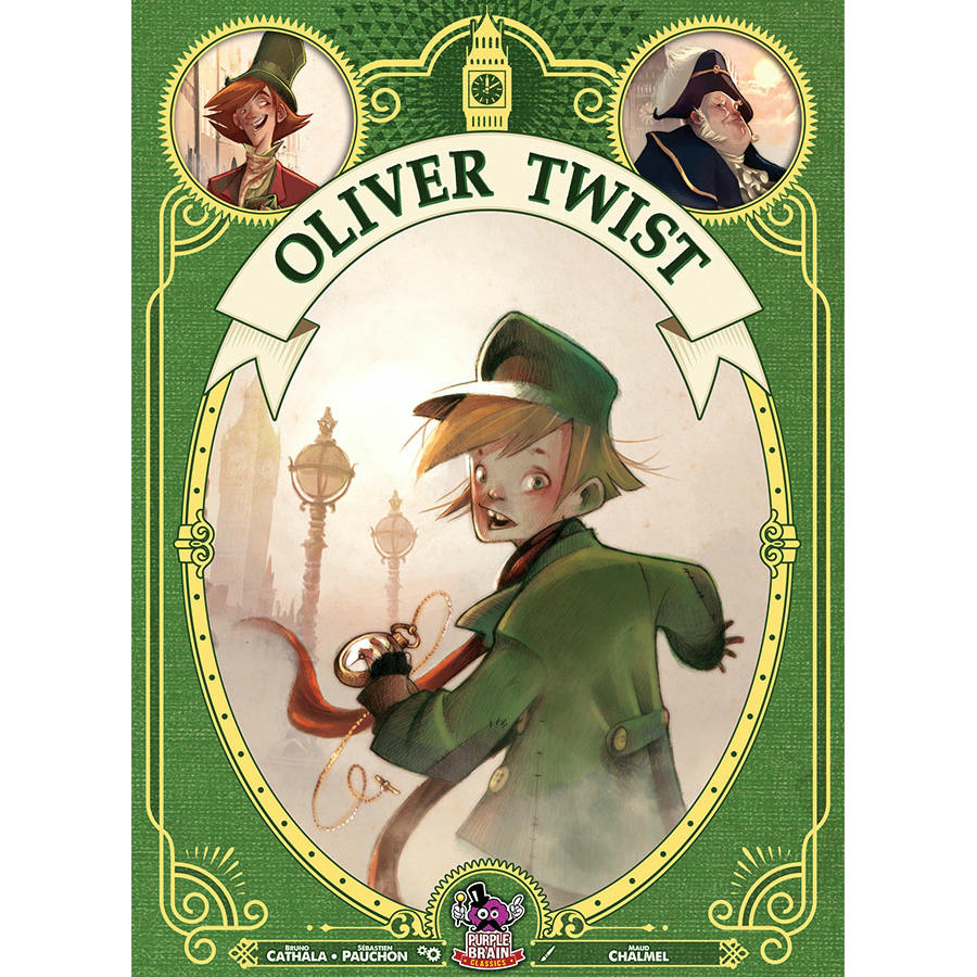 Image of Oliver Twist Board Game by Asmodee Editions ASMPBOT01 2-4 play, 10+, 45+ mins