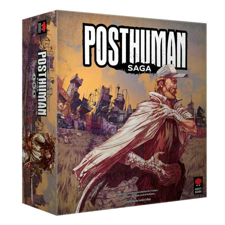 Image of Posthuman Saga Board Game by Asmodee Games ASMPHS01 1-4 play, 14+