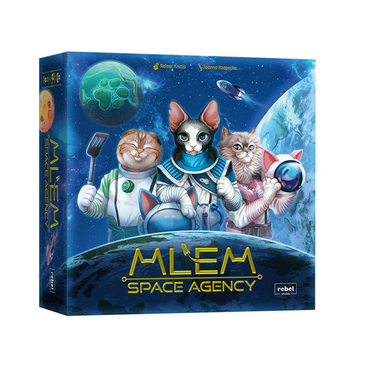 Image of MLEM Space Agency Board Game by Rebel Games/Asmodee ASMREMLE01EN