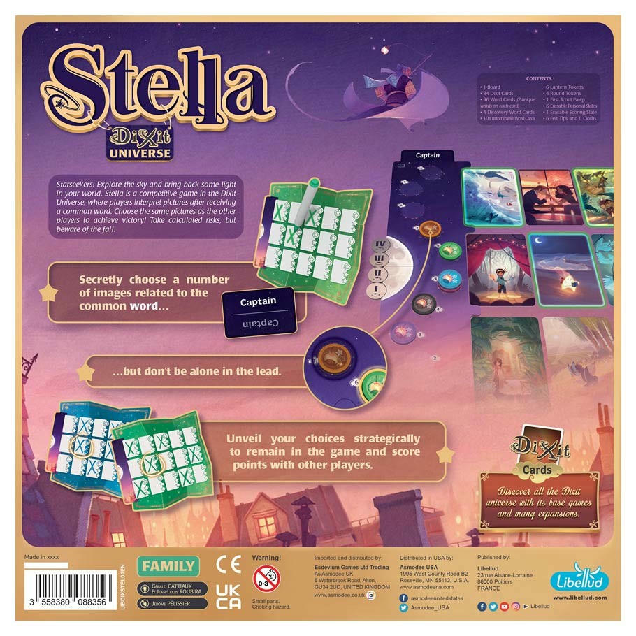 Image of Stella - A Dixit Universe Board game by Asmodee ASMSTEL01