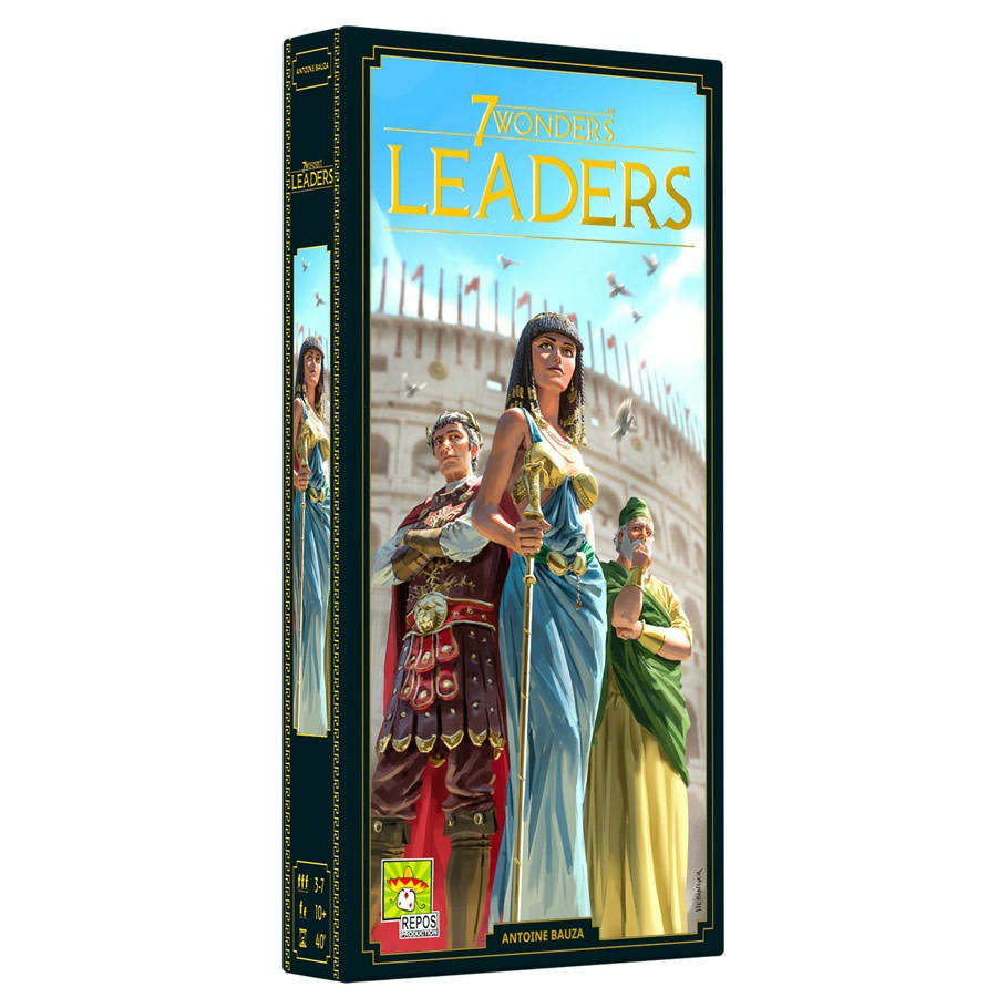 Image of 7 Wonders Board Game Leaders Expansion by Asmodee Games ASMSV02EN 2021 Edition