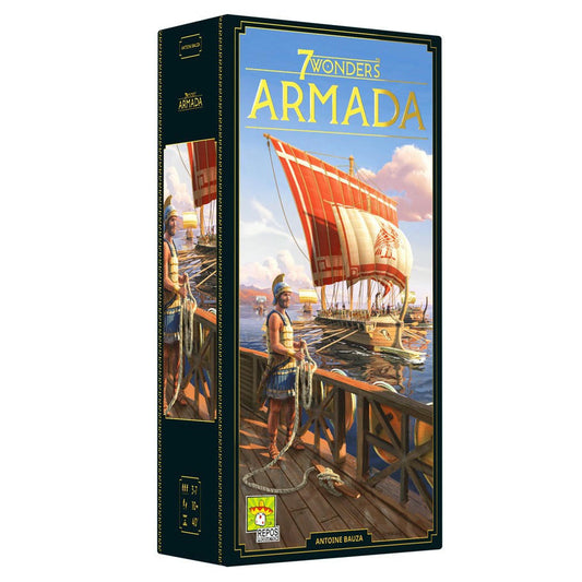 Image of 7 Wonders Board Game: Armada Expansion New 2020 Edition Asmodee Games ASMSV04EN