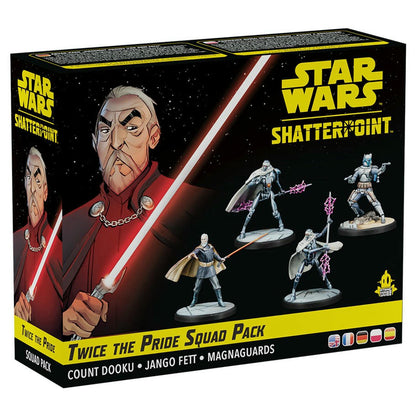 Image of Star Wars Shatterpoint Miniatures game: Count Dooku Twice the Pride Squad Pack